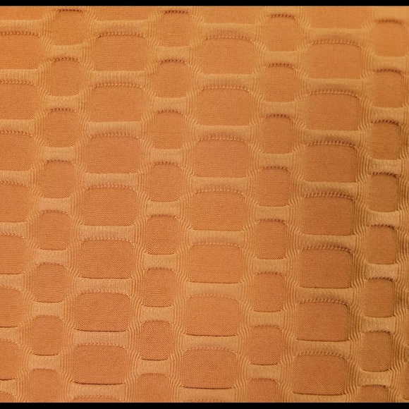 Cocomo NWT Yellow Textured Crewneck Dolman Sleeve Blouse Womens Top Plus… - Picture 5 of 9